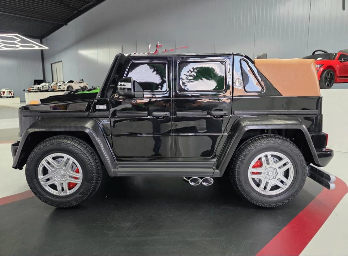 Auto elettrica per bambini Mercedes Maybach XXL 24V con MP4