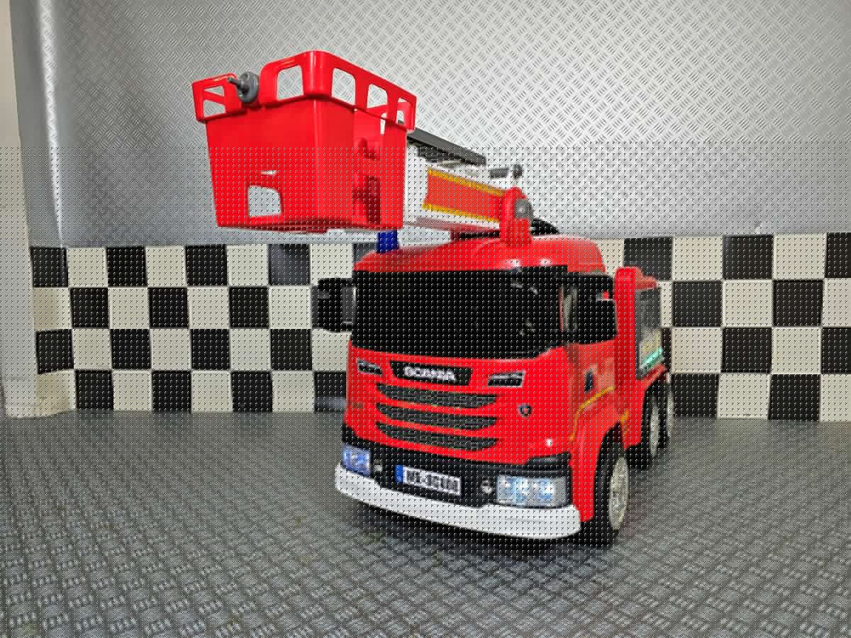 Camion pompieri Scania elettrico per bambini 12V - immagine 1