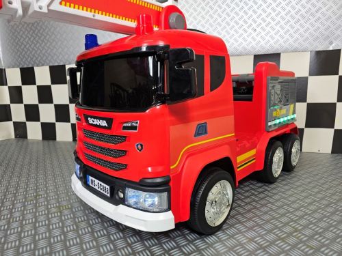 Camion pompieri Scania elettrico per bambini 12V - immagine 2