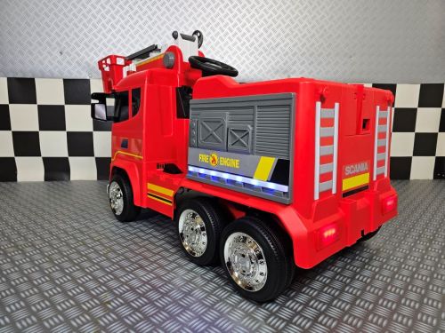 Camion pompieri Scania elettrico per bambini 12V - immagine 6