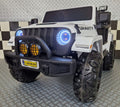 Jeep elettrica per bambini Gravity 12V bianca 2 posti - immagine 1