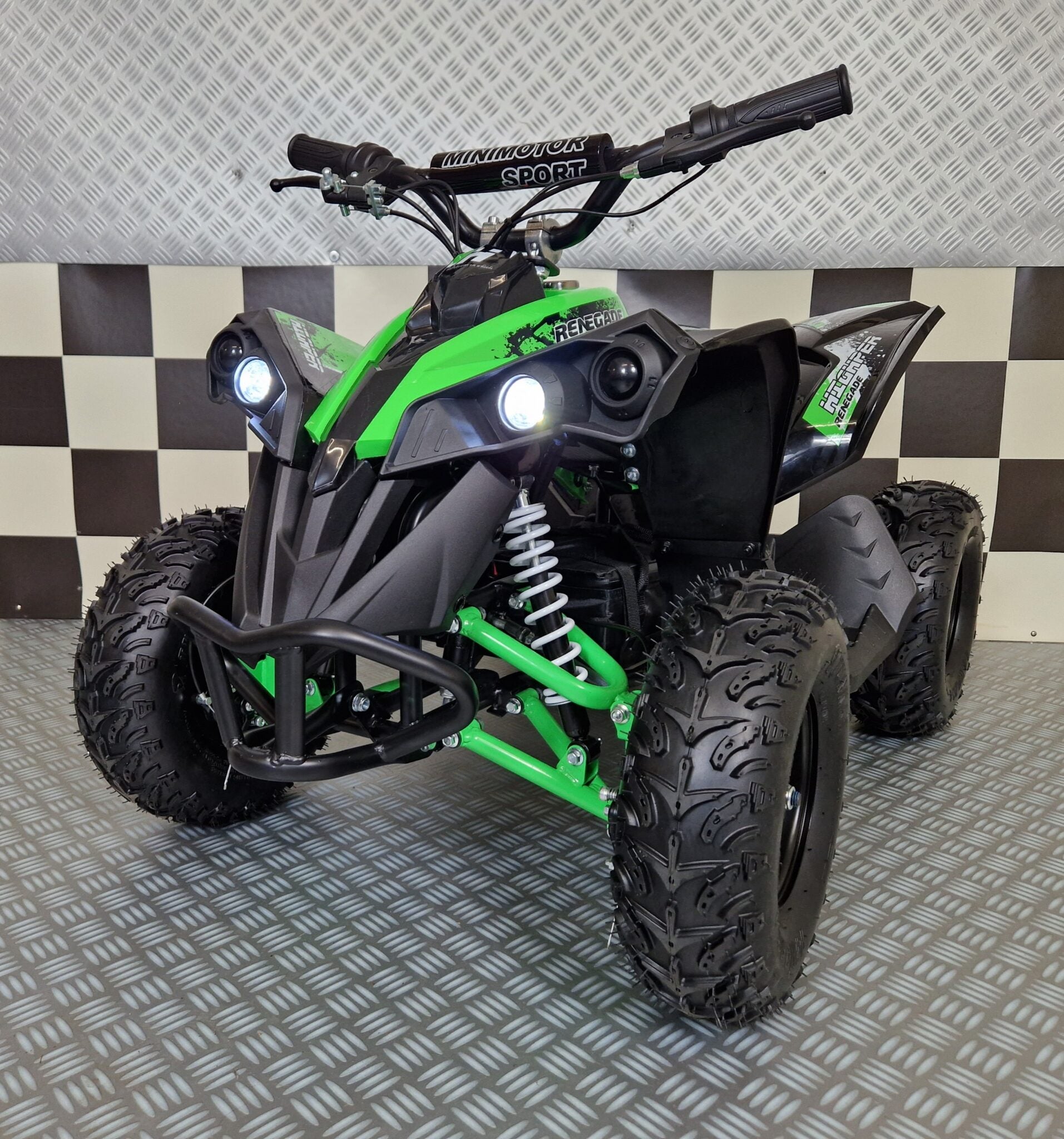 Quad elettrico bambini 48V brushless verde