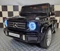Auto elettrica per bambini Mercedes G500 12V nero metallizzato