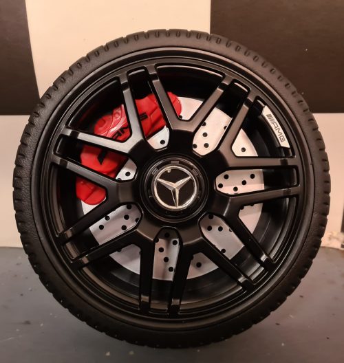 Mercedes AMG GLC Elettrica per Bambini 12V Bianca - immagine 10