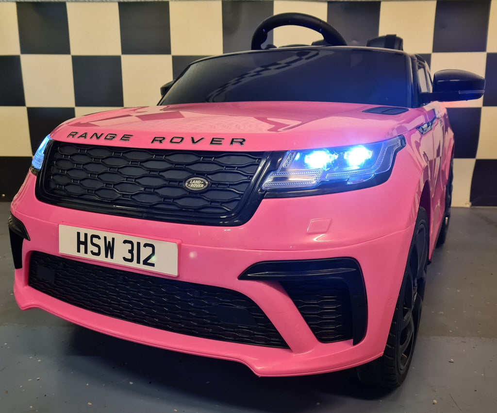 Auto elettrica per bambini Range Rover Velar 12V rosa