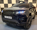 Auto elettrica per bambini Range Rover Evoque 4x4 nero metallizzato
