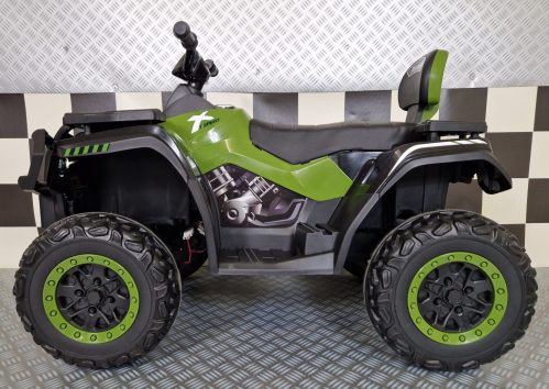 Quad elettrico bambini 24V verde militare - immagine 5