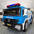 Camion polizia elettrico per bambini 12V con telecomando - immagine 1