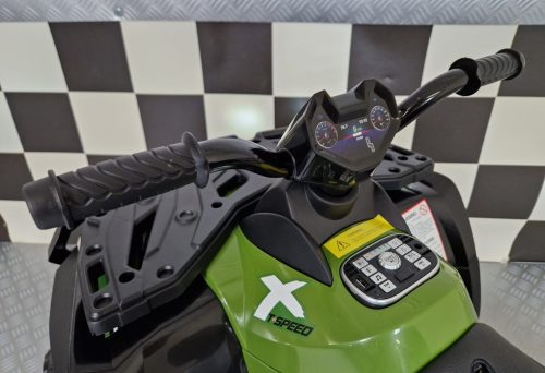 Quad elettrico bambini 24V verde militare - immagine 9