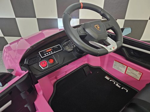 Auto elettrica per bambini Lamborghini Urus 12V rosa