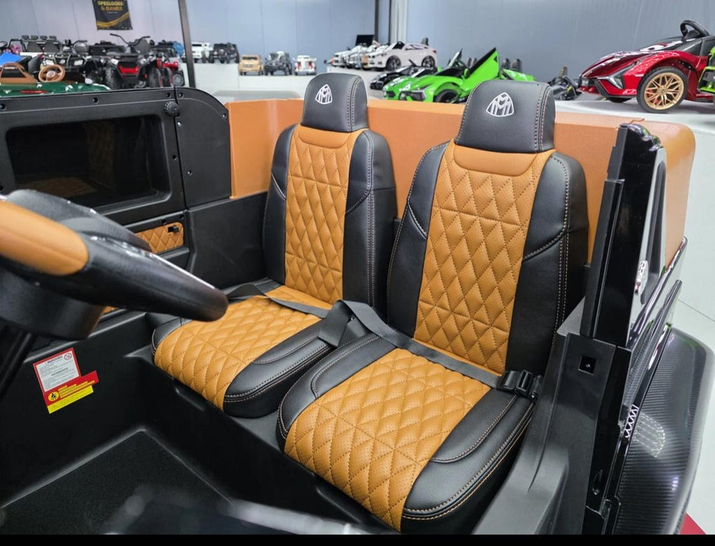 Auto elettrica per bambini Mercedes Maybach XXL 24V con MP4