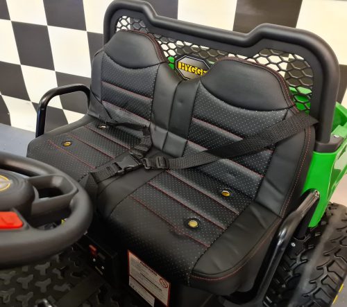 Farmer Truck 4x4 elettrico per bambini 24V verde con telecomando - immagine 10