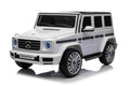 Auto elettrica per bambini Mercedes G500 12V bianca
