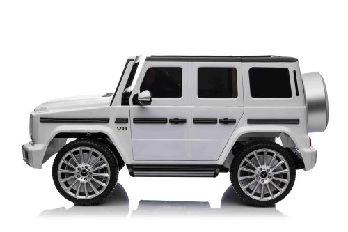 Auto elettrica per bambini Mercedes G500 12V bianca