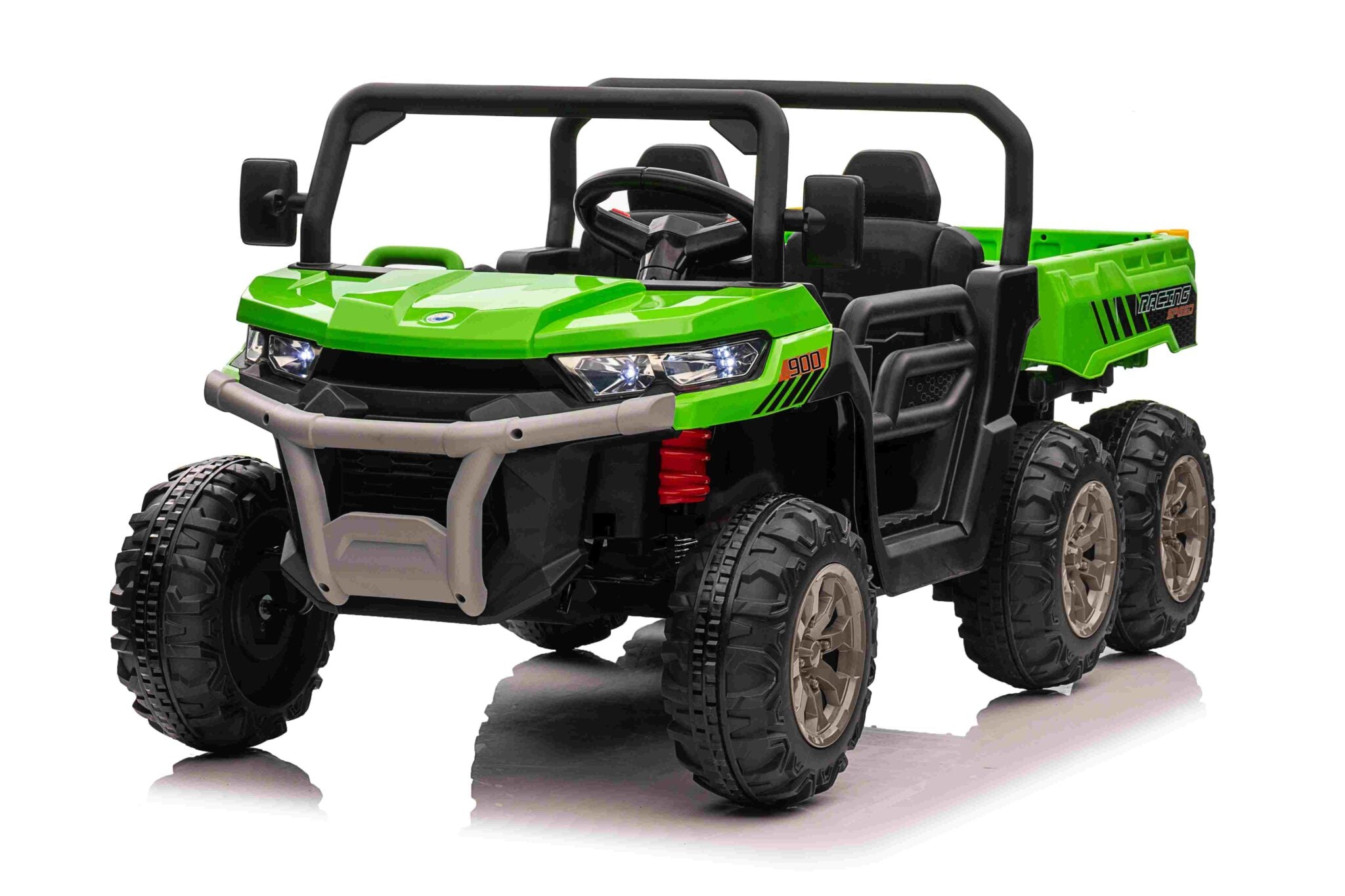 Jeep elettrica per bambini Transporter 24V verde - immagine 1