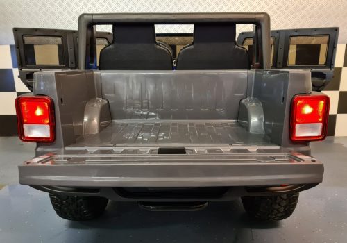 Jeep Gladiator elettrica per bambini 2 posti 12V camouflage verde