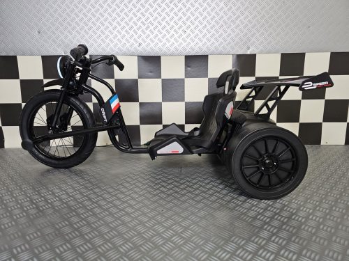 Trike elettrico per bambini 24V nero - immagine 3