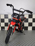 Moto cross elettrica per bambini 24V rossa - immagine 1