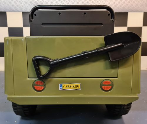 Jeep Willy elettrica per bambini 12V con telecomando - immagine 6