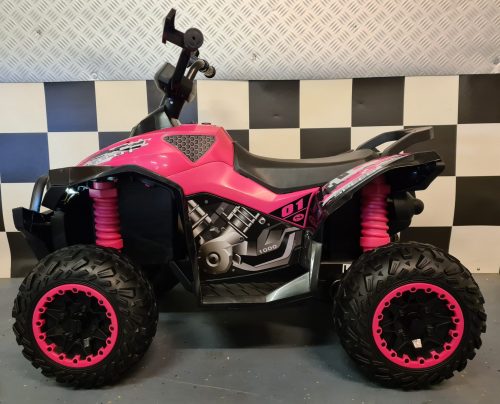 Quad elettrico per bambini Phyton 12V rosa - immagine 4