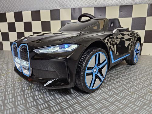 BMW i4 Elettrica per Bambini 12V Nera - immagine 2