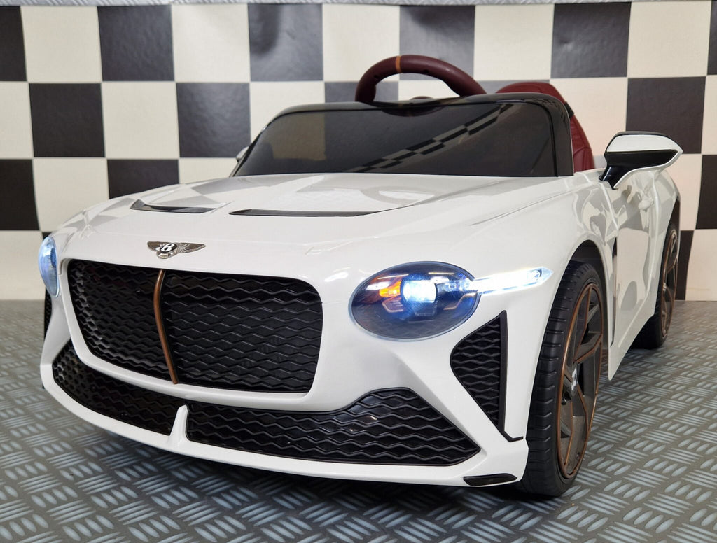 Bentley Bacalar Elettrica per Bambini 12V Bianca - immagine 1