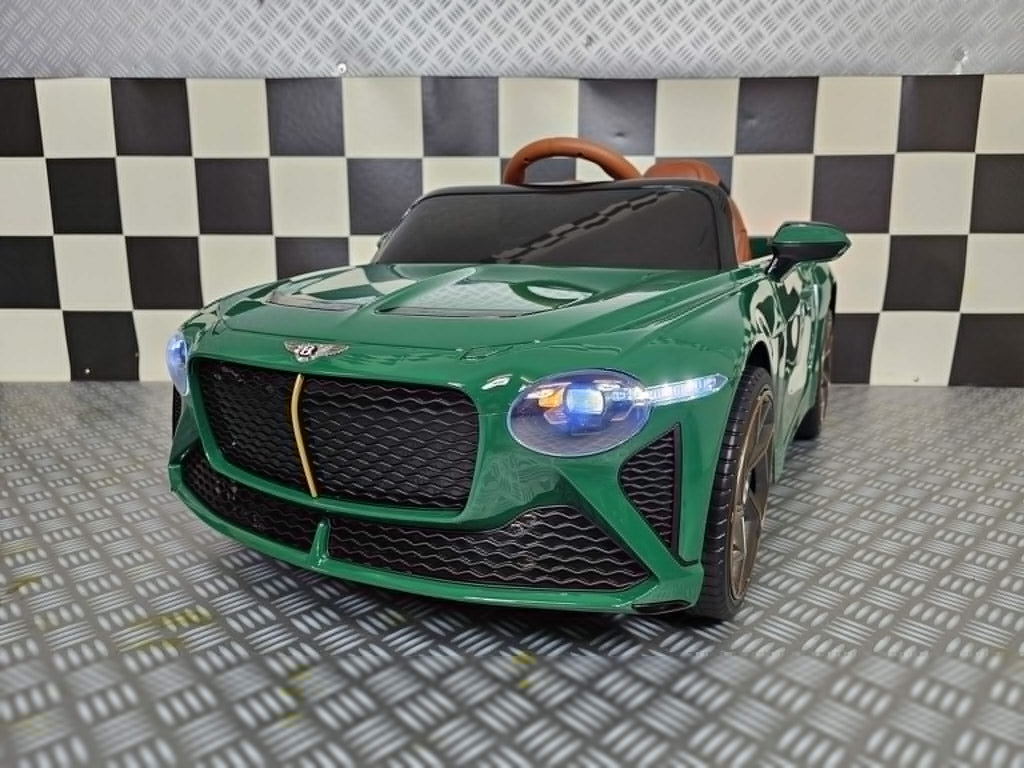 Bentley Bacalar Elettrica per Bambini 12V Verde Metallizzato - immagine 1