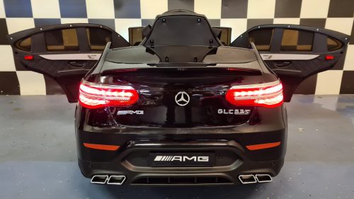 Auto elettrica per bambini Mercedes GLC 63 AMG 12V nera 1 posto