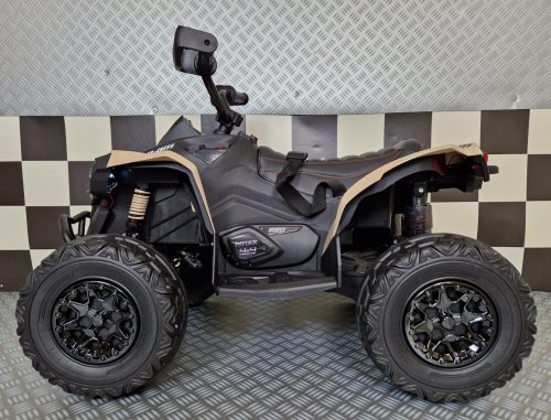 Quad elettrico bambini Can-Am Maverick 24V khaki - immagine 4