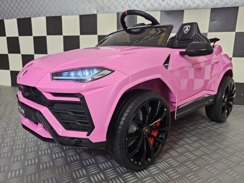Auto elettrica per bambini Lamborghini Urus 12V rosa