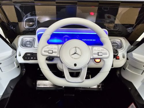 Auto elettrica per bambini Mercedes EQG 12V nera
