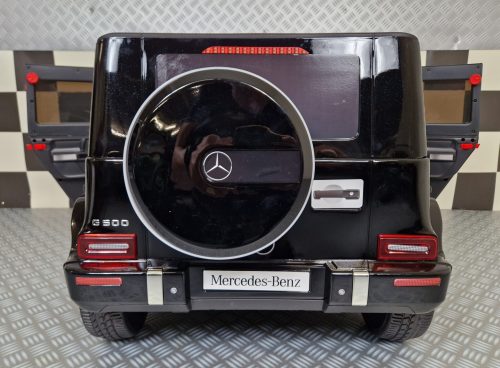 Auto elettrica per bambini Mercedes G500 12V nero metallizzato
