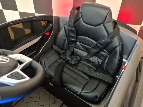 Auto elettrica per bambini Mercedes GLC 63 AMG 12V grigio opaco