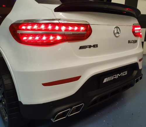 Auto elettrica per bambini Mercedes GLC 63 AMG 12V bianca