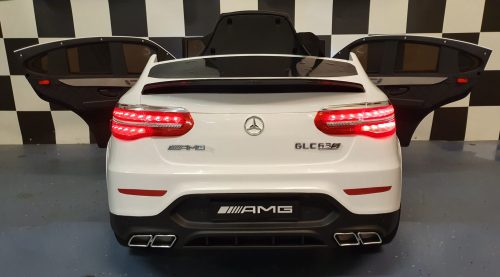 Auto elettrica per bambini Mercedes GLC 63 AMG 12V bianca