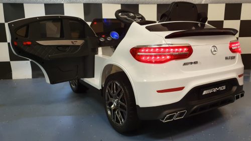 Mercedes AMG GLC Elettrica per Bambini 12V Bianca - immagine 5
