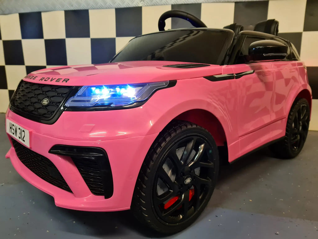 Auto elettrica per bambini Range Rover Velar 12V rosa