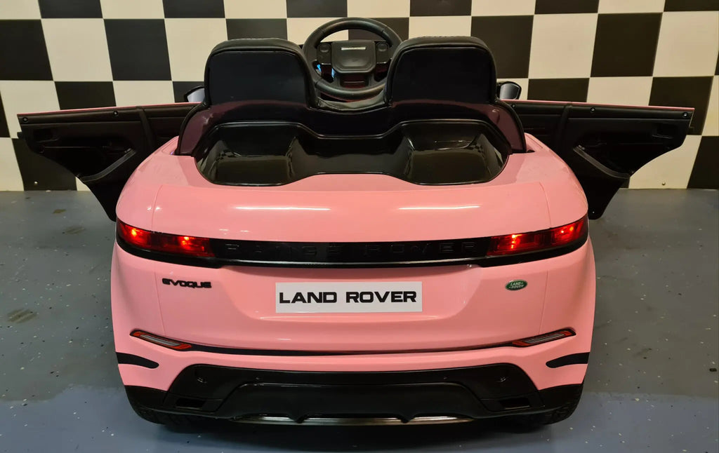 Auto elettrica per bambini Range Rover Evoque 4x4 12V rosa