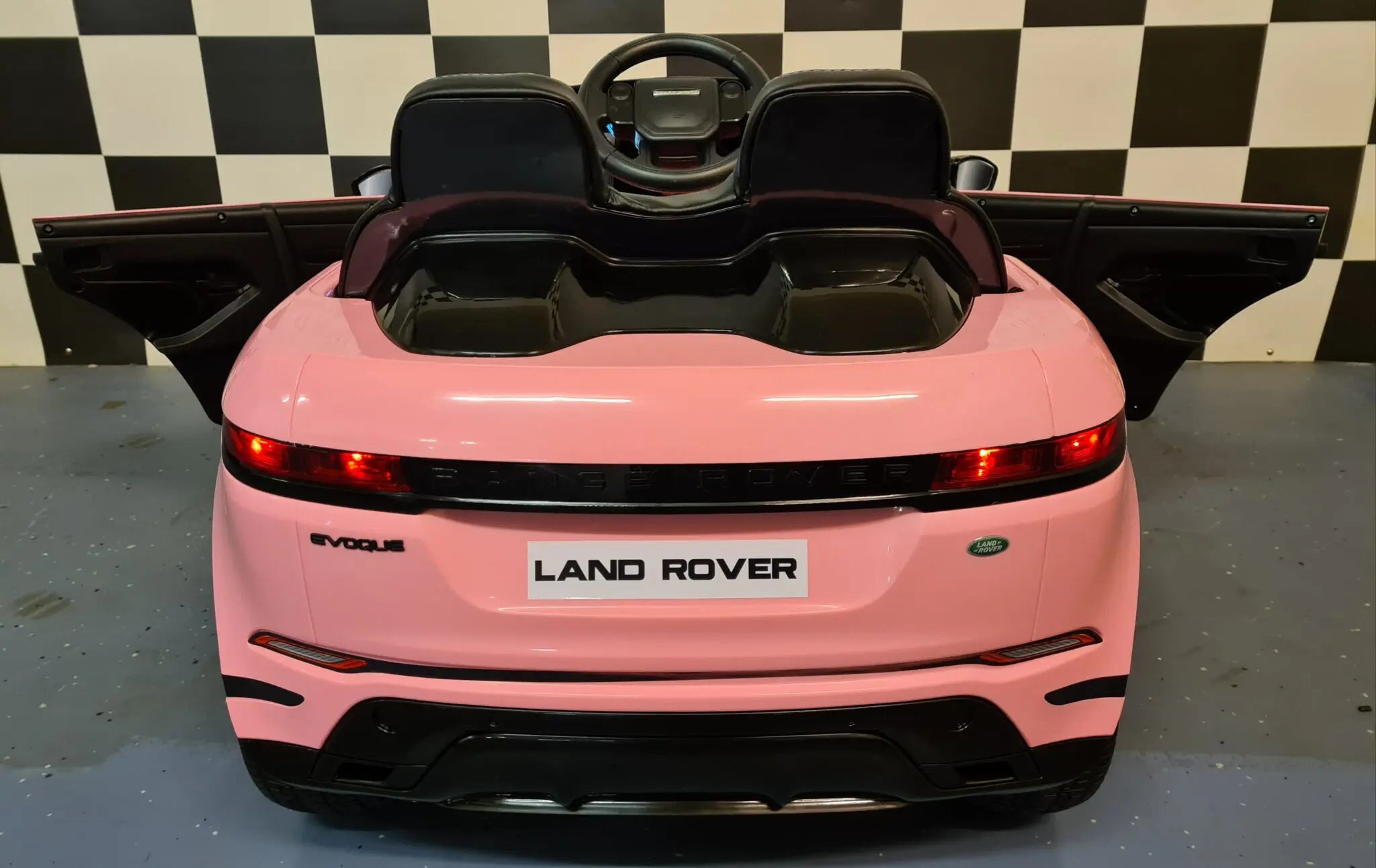 Auto elettrica per bambini Range Rover Evoque 4x4 12V rosa