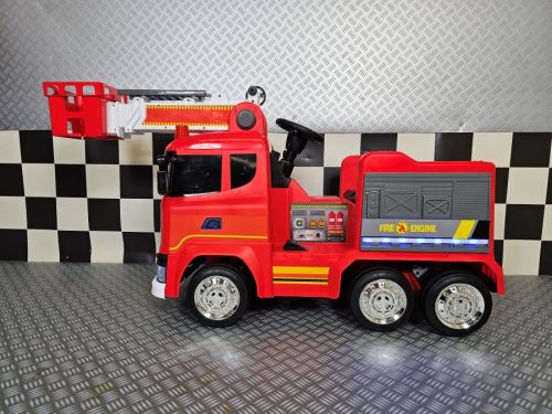 Camion pompieri Scania elettrico per bambini 12V - immagine 4