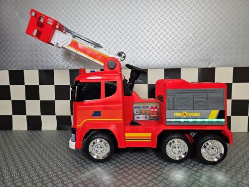 Camion pompieri Scania elettrico per bambini 12V - immagine 5