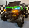 Farmer Truck 4x4 elettrico per bambini 24V verde con telecomando - immagine 1