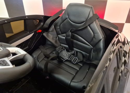 Auto elettrica per bambini Mercedes GLC 63 AMG 12V nera 1 posto