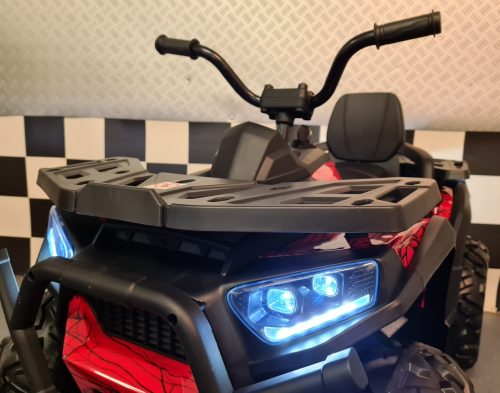 Quad elettrico bambini Spider 12V rosso - immagine 7