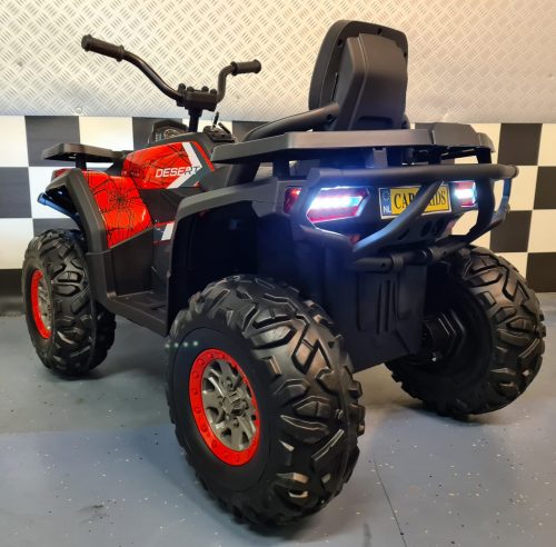Quad elettrico bambini Spider 12V rosso - immagine 4