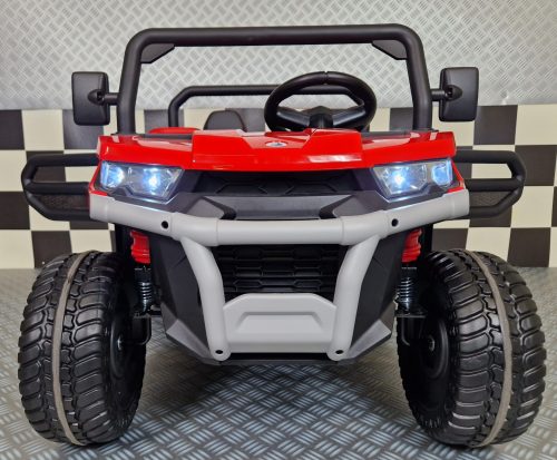 Jeep elettrica per bambini Transporter 24V rossa - immagine 3