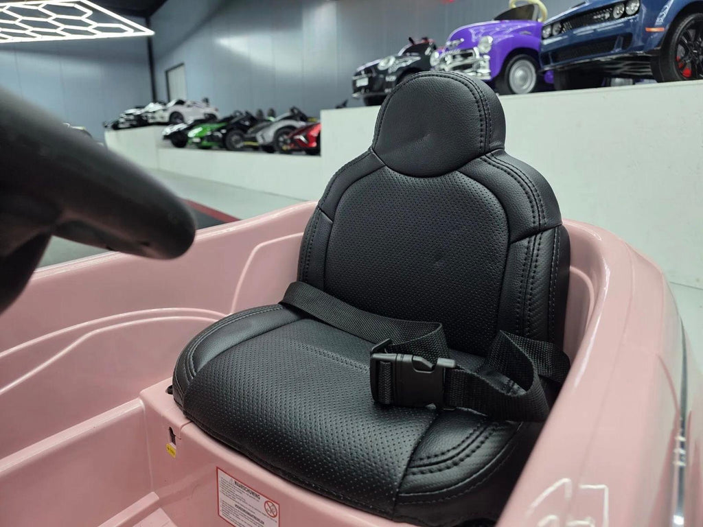 Fiat 500 Elettrica per Bambini 12V Rosa