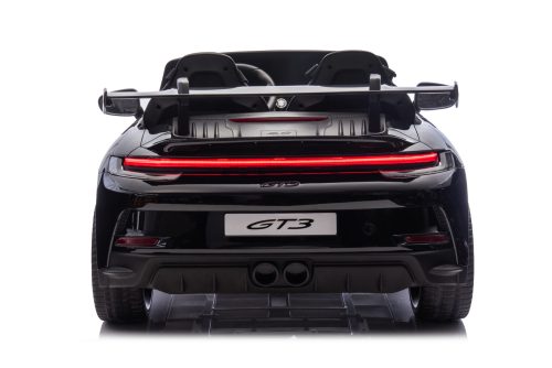 Auto elettrica per bambini Porsche 911 GT3 24V nera metallizzata con MP4 - immagine 6