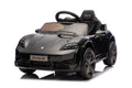 Auto elettrica per bambini Porsche Taycan 1 posto 12V nera