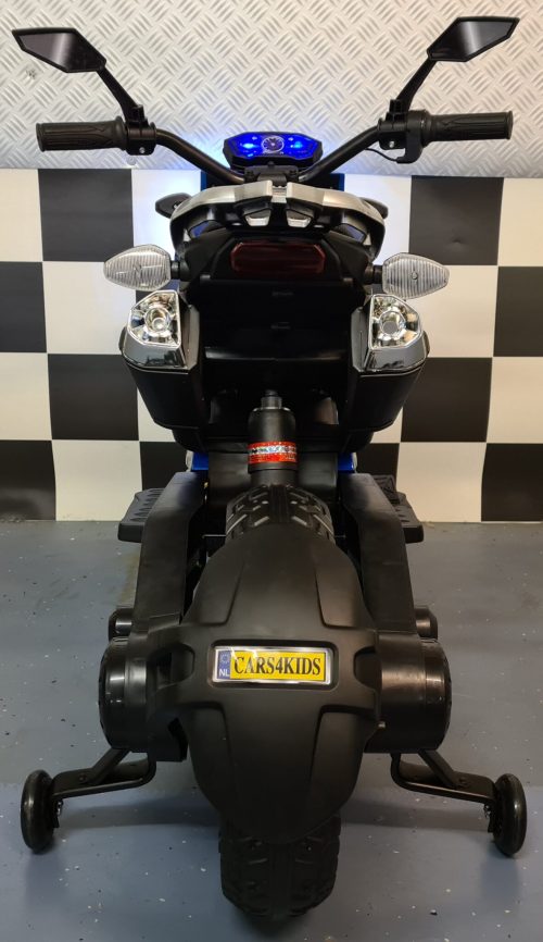 Moto elettrica Grom Superbike per bambini 12V blu metallizzato - immagine 7